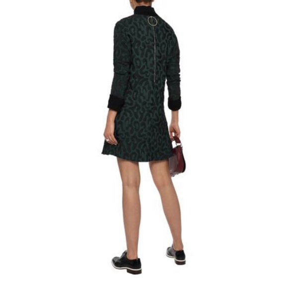Marni Ruffled Fil Coupe Mini Dress - sz 4 - Picture 2 of 12